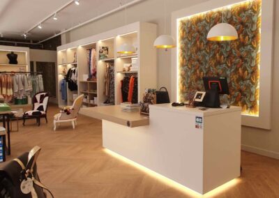 Agencement d’un magasin de vêtements
