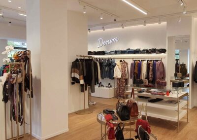 Réaménagement d’une boutique de vêtements